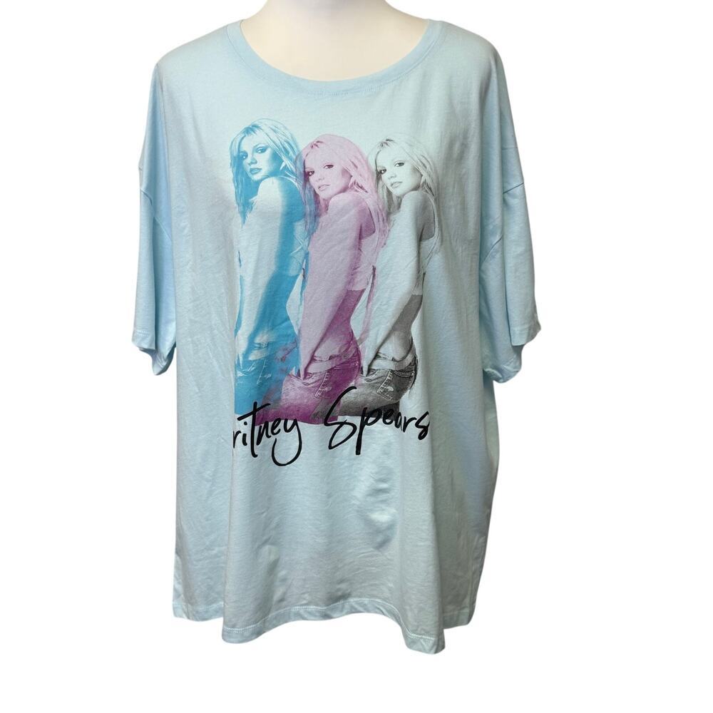 NWT Women's XXL Britney Spears 100% Cotton Tee Shirt